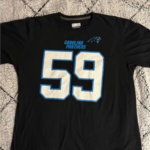 Carolina Panthers Black and Blue Jersey